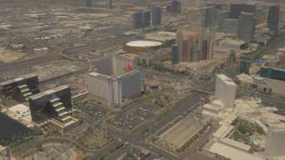 Aerial Flyover of Vegas Strip  quotDaytime [upl. by Starbuck]