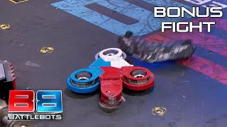 IS THIS THE MOST COMPLICATED BATTLEBOT EVER BUILT  BattleBots Bonus Fight Valkyrie v Triple Crown [upl. by Hserus]