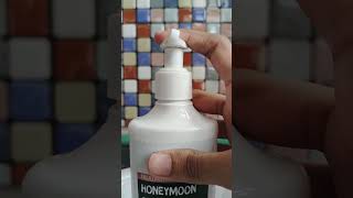 Unboxing honeymoon glow bodylotion 🎀💭✨glowingskin skincare ugc review unboxing explore shorts [upl. by Lsiel]