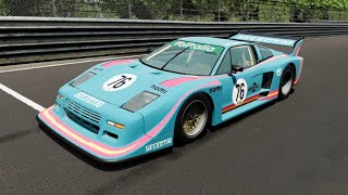 Nordschleife Hotlap Civetta Bolide 320 GTR Group 5 641271  BeamNGdrive [upl. by Balch]