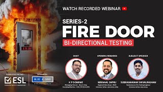 FIRE DOOR  Bidirectional Testing [upl. by Burrus]