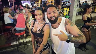 Crazy Nightlife Scene in Phuket Thailand 🇹🇭 Bangla Road Patong Beach [upl. by Aicemak260]