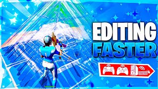 5 SECRET Ways to EDIT FASTER in FORTNITE [upl. by Sivehc]