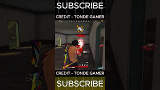 tonde gamer gameplay free fire shortfeed shorts [upl. by Raasch]