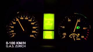 Mercedes Viano CDI 0100 kmh acceleration [upl. by Catha]