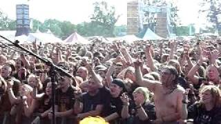 Rabenschrey Wacken 2011 On Stage View Heiden tanzen und Hey wir sind Heiden [upl. by Aivekal363]