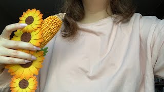 ASMR Tapping  Shirt Scratching 🎃 October tingles [upl. by Winchester]