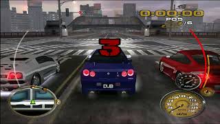 i LOVE this GAME Nissan Skyline R34 Midnight Club 3 [upl. by Namzzaj]