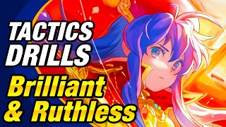 Fire Emblem Heroes  Tactics Drills Skill Studies 253 Brilliant and Ruthless FEH [upl. by Aihsiyt]