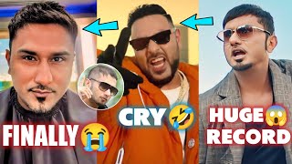 YO YO HONEY SINGH OLD HAIRCUT IS BACK FINALLY 😭 BADSHAH CRYING 🤣 VIGDIYAN HEERAN  BIG RECORD [upl. by Nodnar]