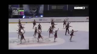 2024 Hevelius Cup Haydenettes Free Skate [upl. by Simona]