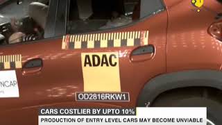 New era for cars costlier upto 10 [upl. by Acyssej]