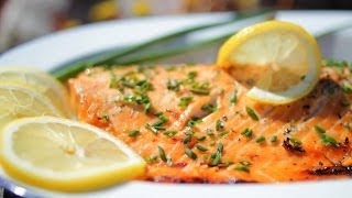 Rezept Marinierter Lachs vom Grill [upl. by Slemmer157]