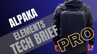 Alpaka Elements Tech Brief Pro WalkthroughEDC LOADOUT [upl. by Repohtsirhc]