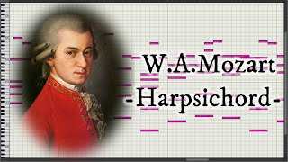 Requiem Lacrimosa  WAMozart HarpsichordMIDI [upl. by Mattson83]