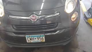 2013 2014 2015 Fiat 500L How to reset oil life when getting Change Engine Oil Message [upl. by Aikym]