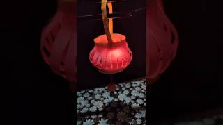 Diy lantern making with plastic bottle diwali lantern making ideasshorts ytshorts [upl. by Atiuqet]