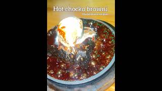 Hot choco brownie and sizzler party sizzler icecream explore ytviral party asmr shorts [upl. by Drye]