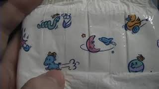 Plastic KIRKLAND brand diaper [upl. by Adrienne855]