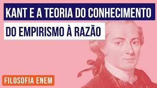 KANT E A TEORIA DO CONHECIMENTO do empirismo à razão  Filosofia para o Enem  Ernani Júnior Silva [upl. by Pernell794]