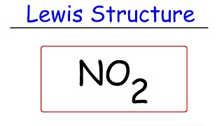 NO2  Lewis Structure  Nitrogen Dioxide [upl. by Ccasi573]