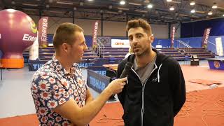 Gionis Panagiotis interview after won Polish Superleague [upl. by Teplitz572]