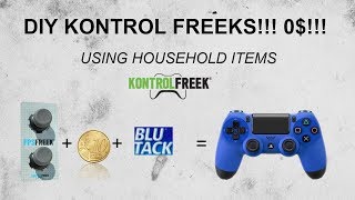 HOW TO MAKE YOUR OWN KONTROL FREEKS USING HOUSEHOLD ITEMS [upl. by Block]