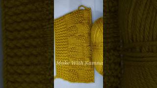 design crochet handmadeknitting shortsviral sweaterdesign shortfilm embroidery diy [upl. by Georgianna]