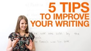 5 tips to improve your writing [upl. by Enahs252]