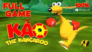 Kao the Kangaroo PC  Full Game 1080p60 Walkthrough 100  No Commentary [upl. by Kliment]