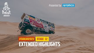 Extended highlights of Stage 12 presented by Aramco  Dakar2023 [upl. by Letniuq]