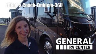 Entegra CoachEmblem36U by General RVmp4 [upl. by Aninep]