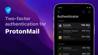 How to set up twofactor authentication 2FA for ProtonMail [upl. by Melas]