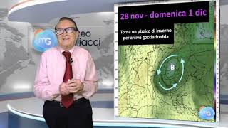 Tendenza meteo 10 giorni pericolosa goccia fredda nel Mediterraneo Maltempo diffuso sullItalia [upl. by Duong]