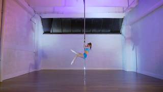 7 RingsAriana Grande Pole routine [upl. by Sutherlan457]