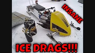 SNOWMOBILE DRAG RACING [upl. by Ahouh666]