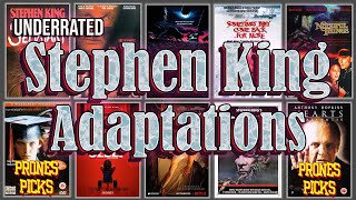 Underrated STEPHEN KING Adaptations Episode PRONES PICKS [upl. by Yeblehs]