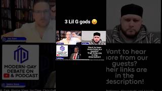 3 Lil G gods Jay Dyer VS Muslim Metaphysician debate islam christianity trinity dawah [upl. by Jovita655]