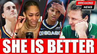 2 Minutes Ago Larry Bird DESTROYED Aja Wilson amp Angel Reese for THROWING SHADES On Caitlin Clark [upl. by Norret387]