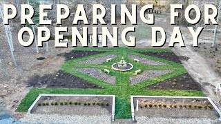 Preparing The Signature Garden For Opening Day [upl. by Atat]