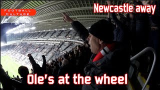 Oles at the wheel Newcastle away [upl. by Hotchkiss]