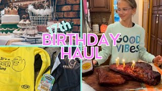 My 17th Birthday Haul [upl. by Cameron]