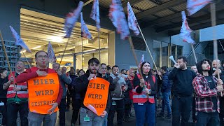 Vorarlberg Metaller Warnstreik in Götzis [upl. by Noissap]