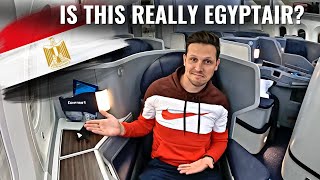 EGYPTAIRS NEW BUSINESS CLASS  I AM SHOCKED [upl. by Fachan]