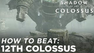 Shadow of the Colossus PS4  12th Colossus Boss Fight Guide [upl. by Atinaujnas]