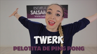 TUTORIAL TWERK  Paso PELOTITA DE PING PONG [upl. by Elcarim]