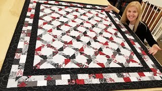 Introducing the ALMOST ZERO WASTE Jagged Xs FREE Quilt Pattern [upl. by Paolina]