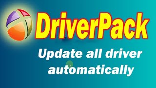 How to install Driver pack solution  Update all drivers automatically  tipstime01 [upl. by Dorfman]