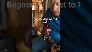 Jamming some blues on my bogner Atma amp today This is on one Watt with no effects [upl. by Rhonda874]