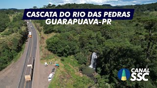 Conheça a Cascata do Rio das Pedras em GuarapuavaPR [upl. by Kape]